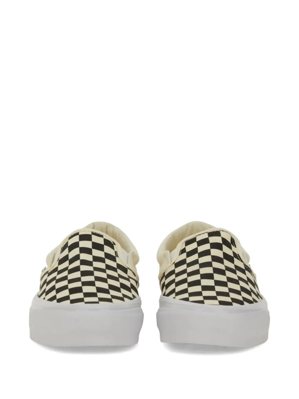 Vans 98 geruite slip-on sneakers Beige