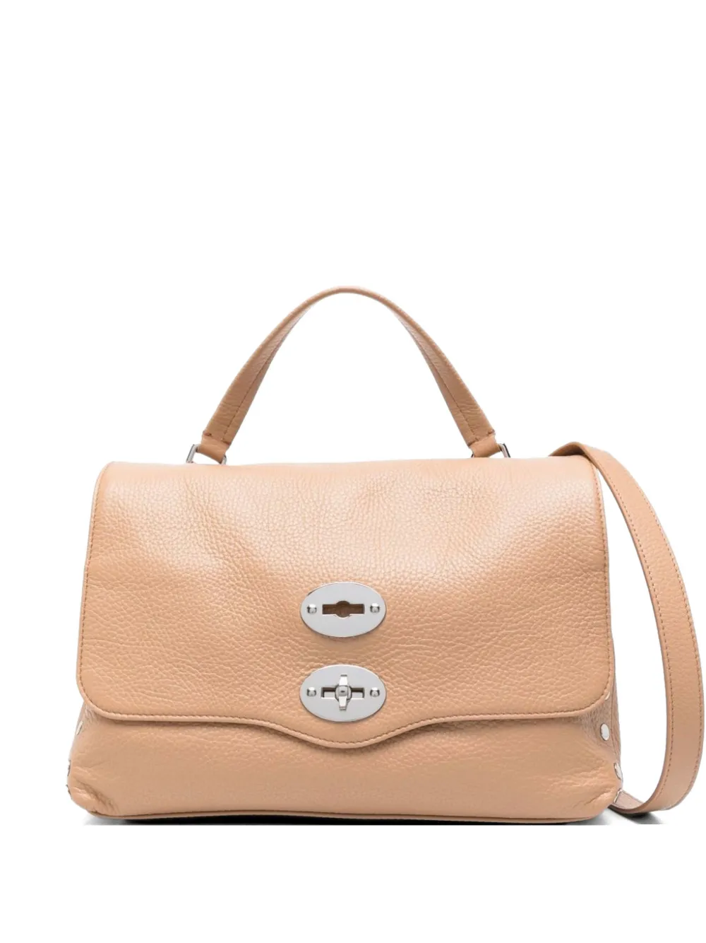 Zanellato small Postina Daily stud-embellished tote bag - Toni neutri