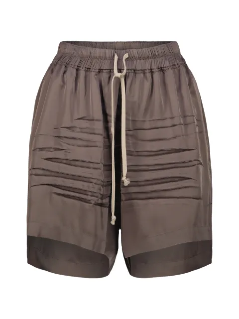 Rick Owens drawstring-waistband shorts