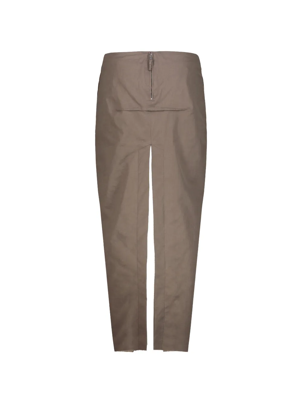 Rick Owens Maxi-rok met split Beige