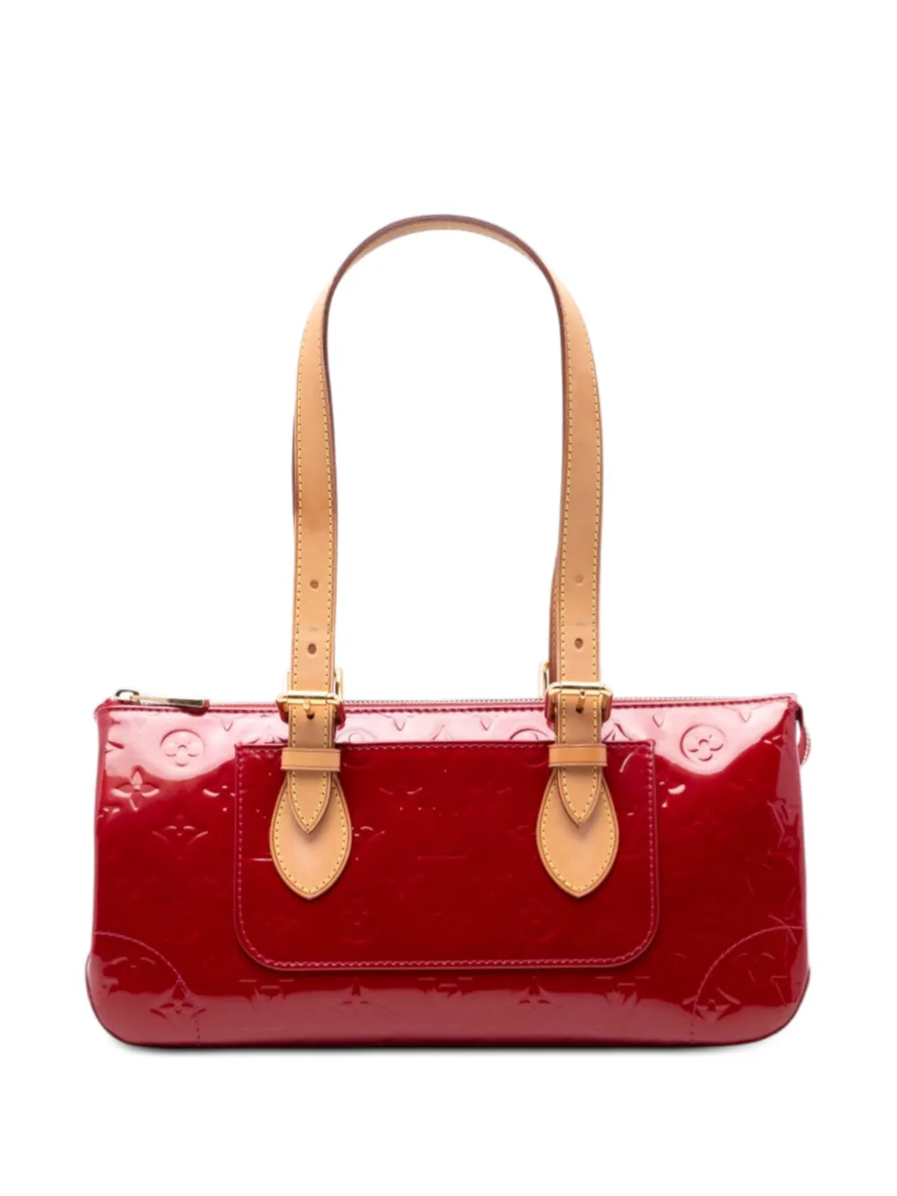 Louis Vuitton Pre-Owned 2010 Monogram Vernis Rosewood Avenue shoulder bag - Rosso
