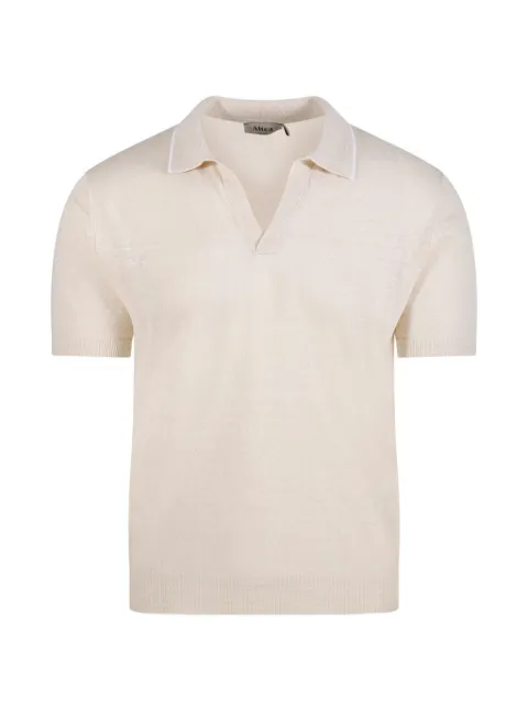 Altea Dennis open-collar knitted t-shirt 