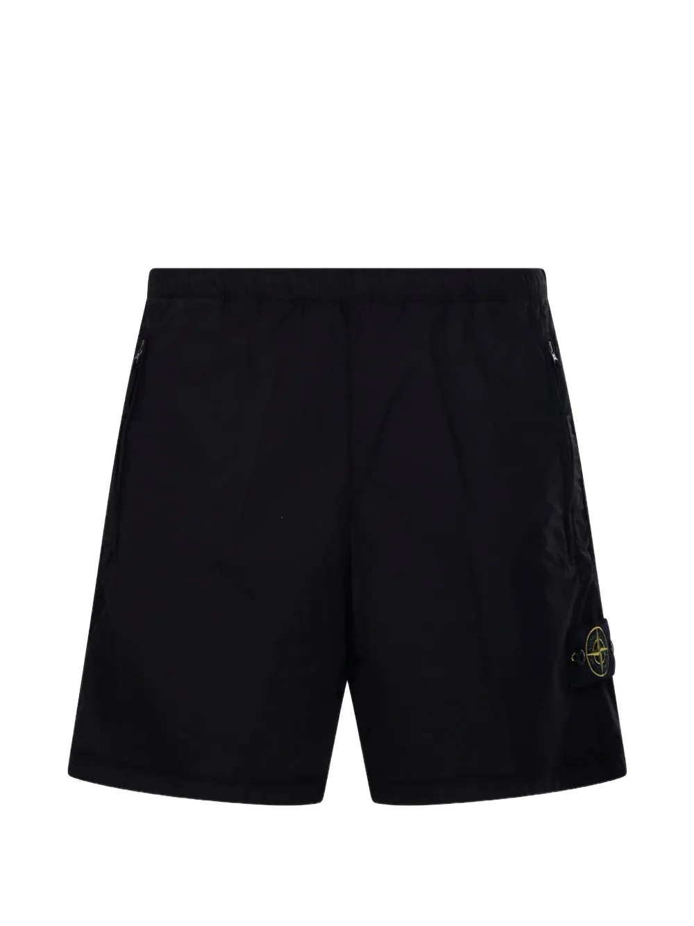 STONE  ショーツ S コンパスロゴ Stone Island コンパスロゴ ショートパンツ | ブラック | FARFETCH JP