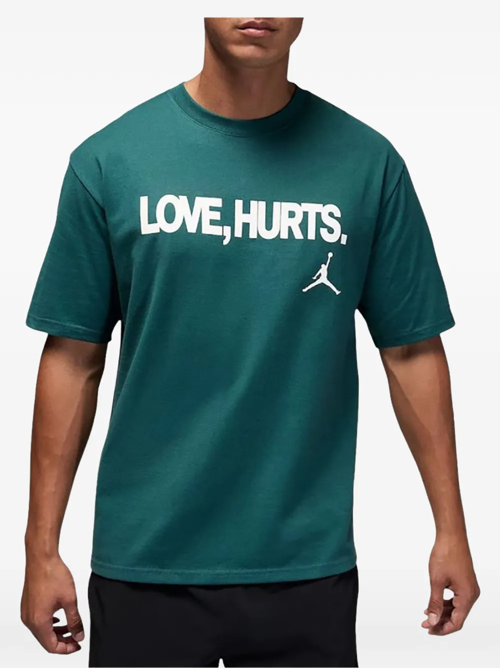 Jordan x Jalen Hurts Jumpman slogan-print T-shirt - Grün