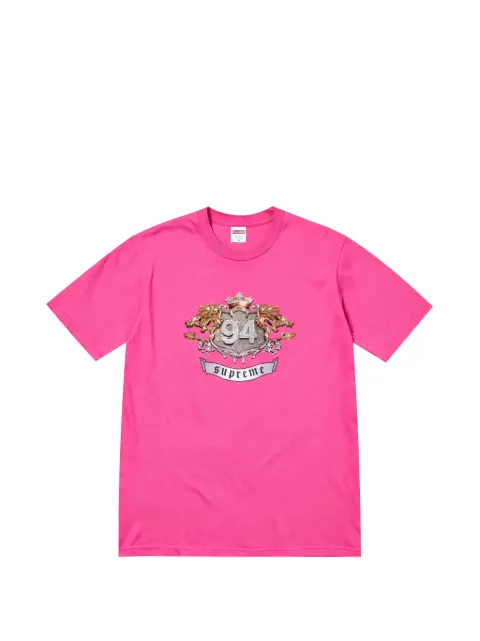 Supreme print-detail round-neck T-shirt