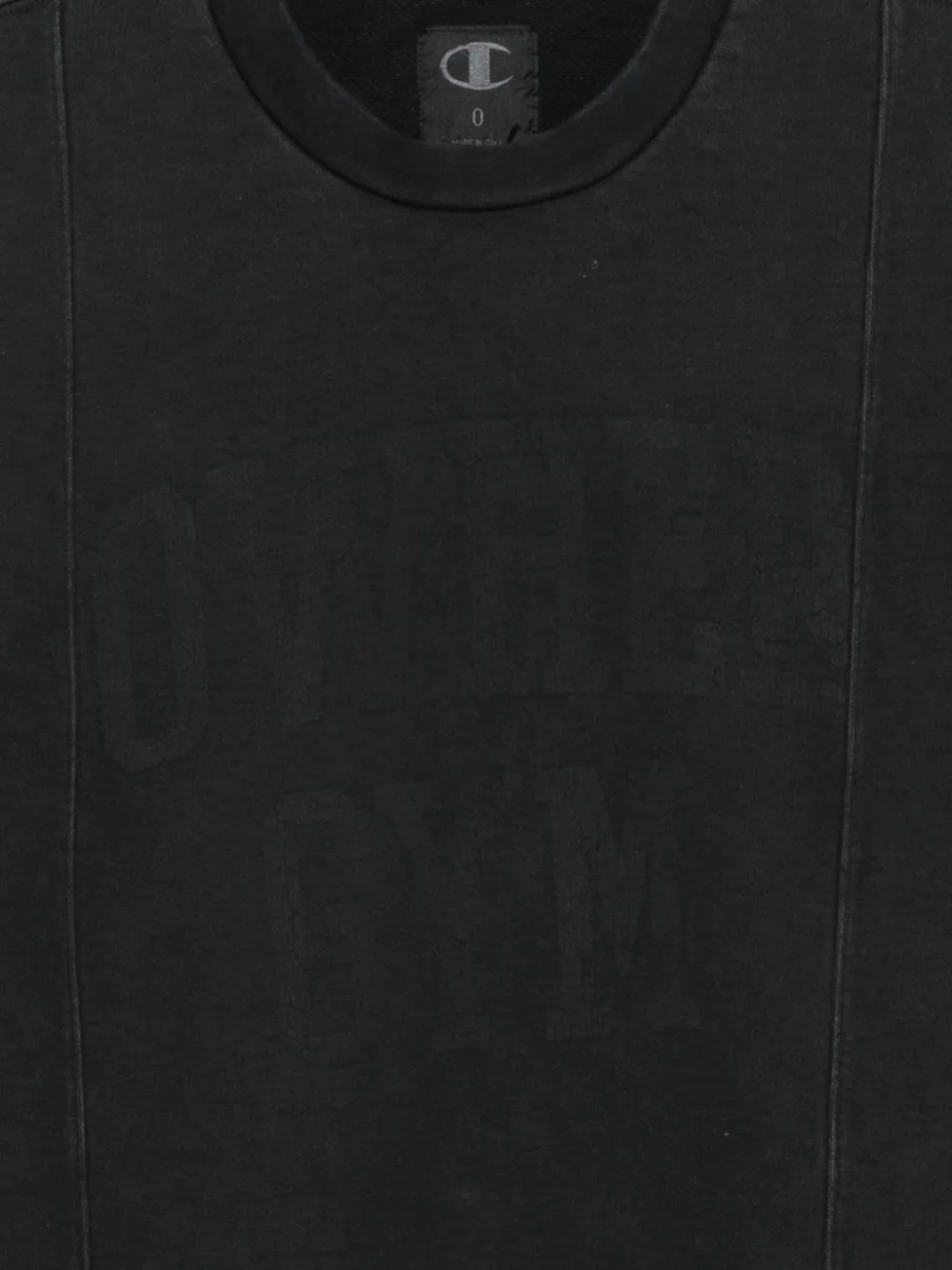 Champion Trui met logoprint Zwart