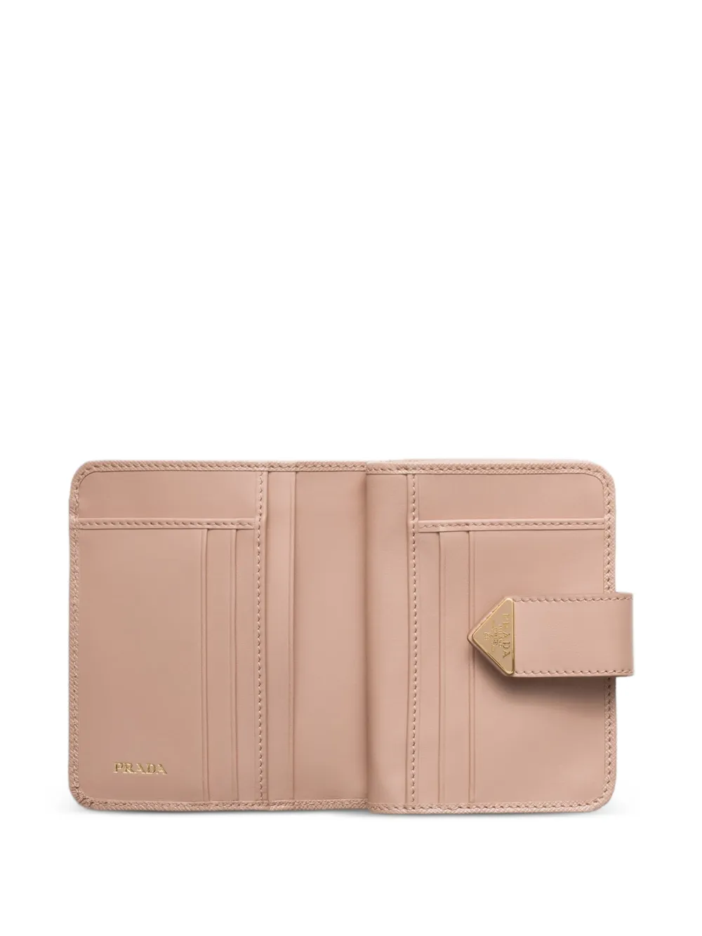 Prada サフィアーノ スムースレザー 財布 S | ピンク | FARFETCH JP