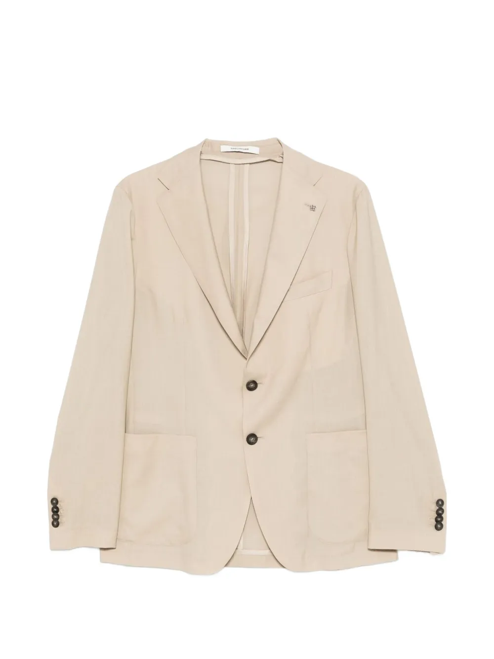 Tagliatore single-breasted patch-pocket jacket - Toni neutri