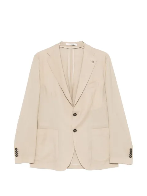 Tagliatore single-breasted patch-pocket jacket