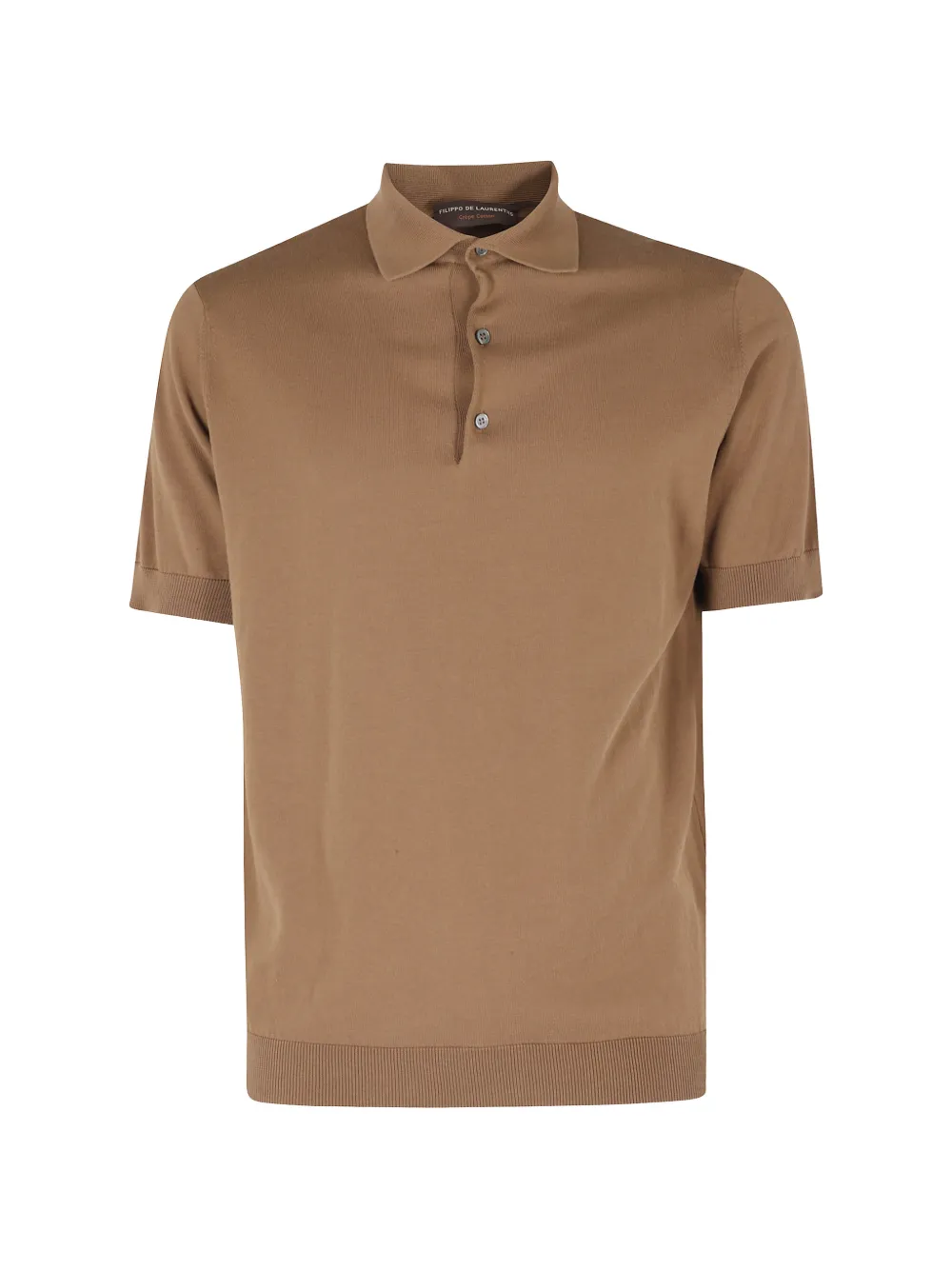 Filippo De Laurentiis short-sleeve polo shirt - Marrone