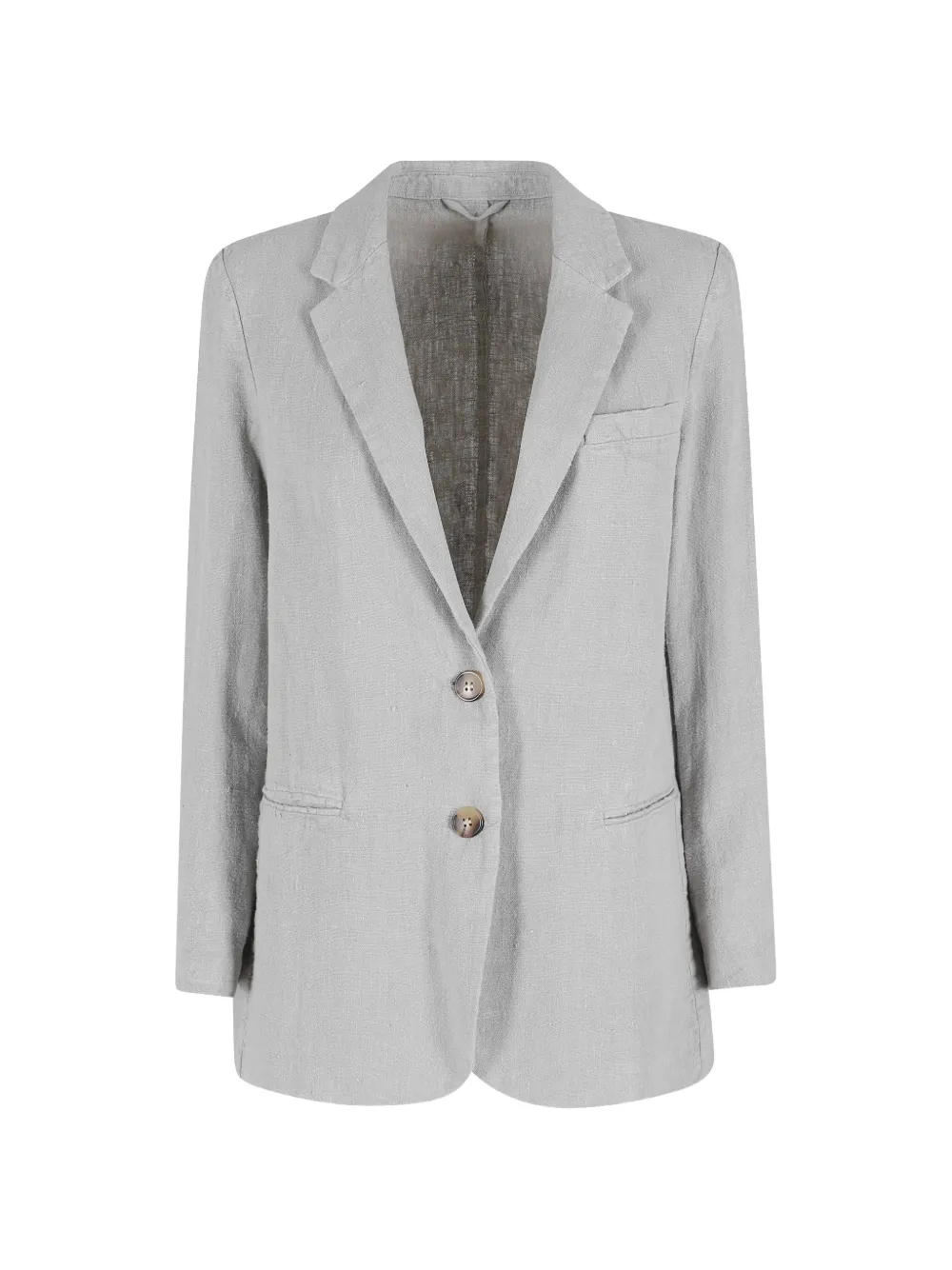 Kiltie notched-lapel blazer - Grigio