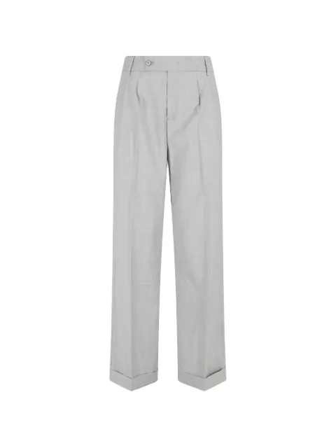 Briglia 1949 pantalones con pinzas y dobladillo vuelto