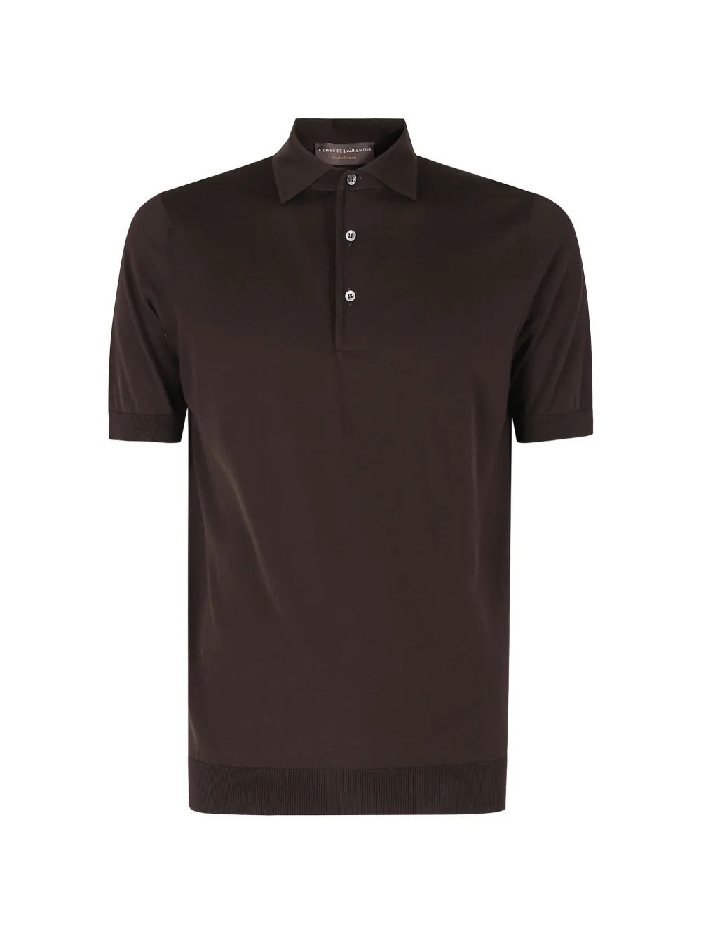 Filippo De Laurentiis short-sleeve polo shirt - Braun