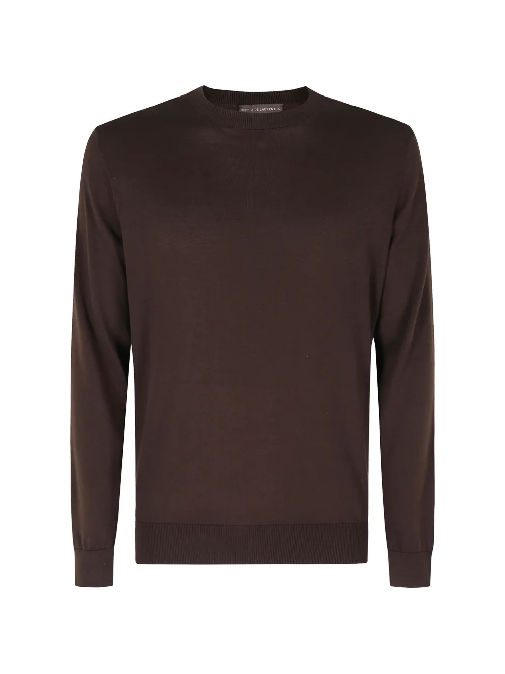 Filippo De Laurentiis crew-neck long-sleeve sweater - Braun