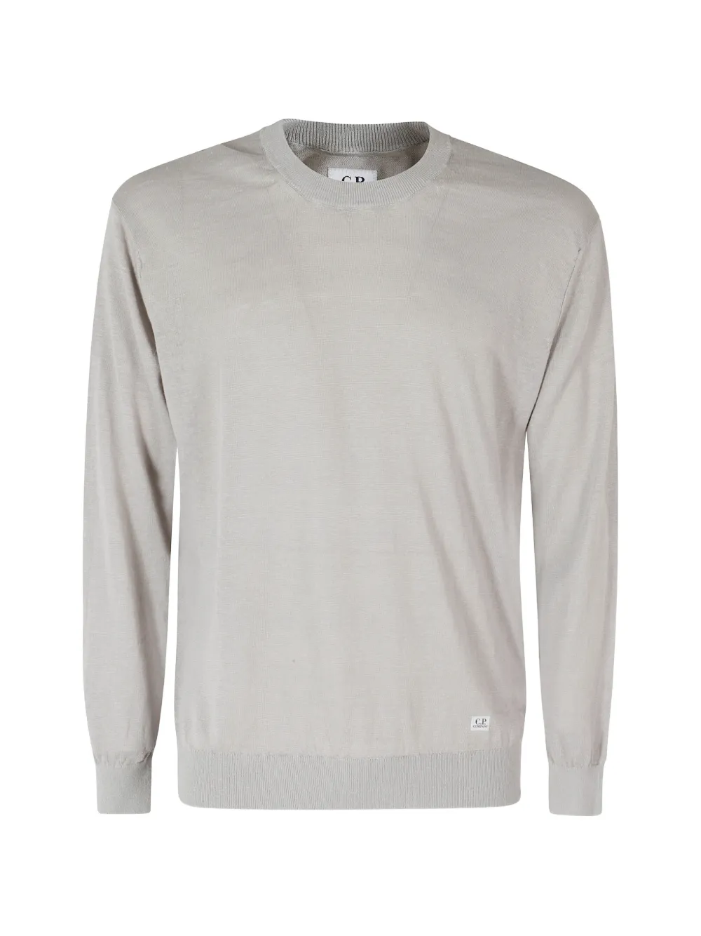 C.P. Company crew-neck raglan-sleeve sweater - Grigio