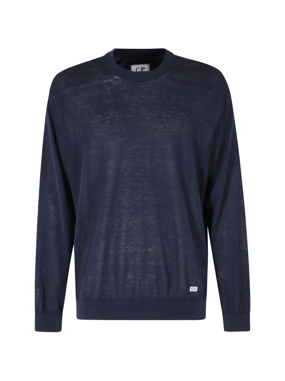 C.P. Company fine-knit raglan-sleeve sweater - Blu