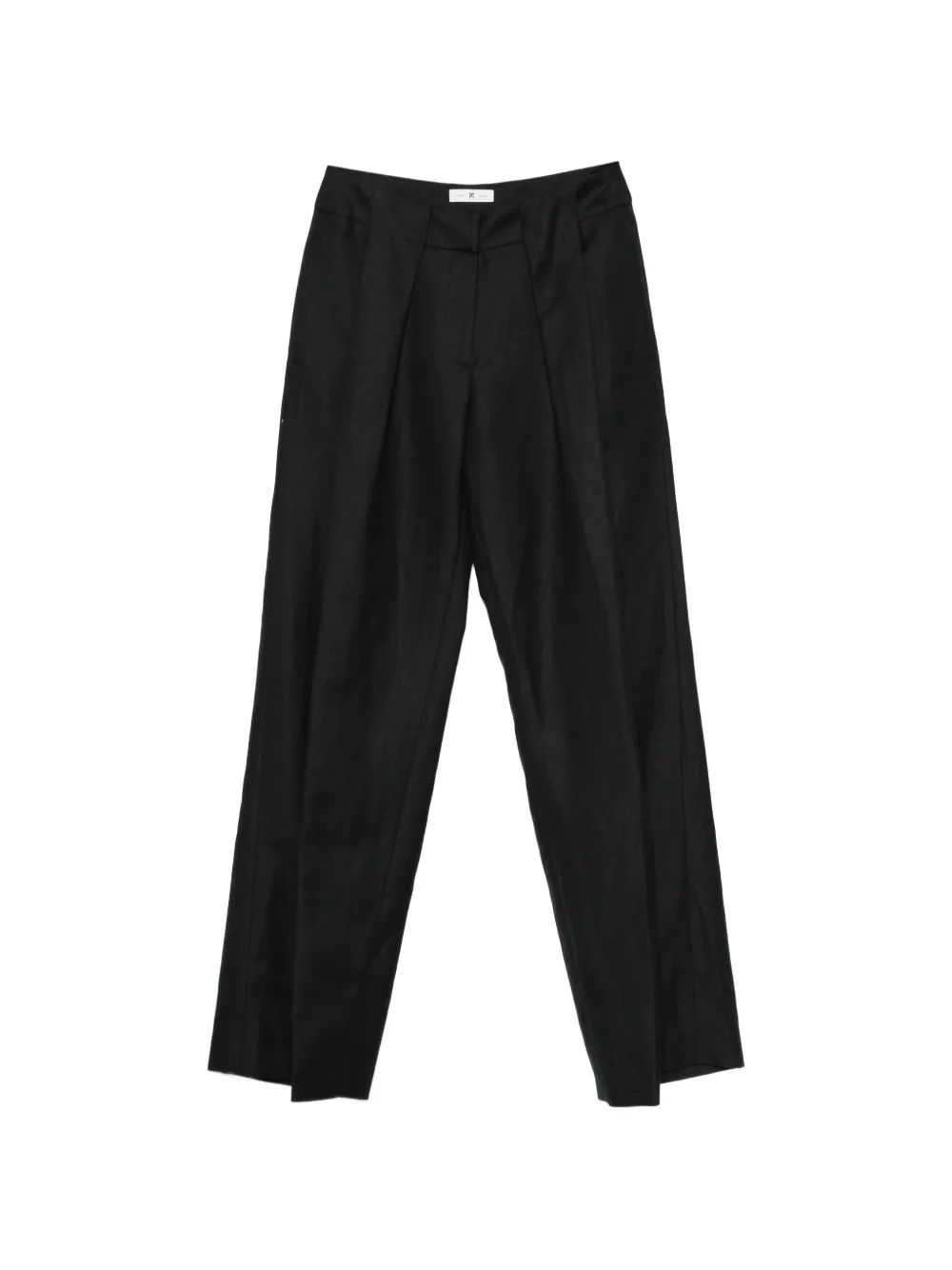 PT Torino pleated wool trousers - Nero