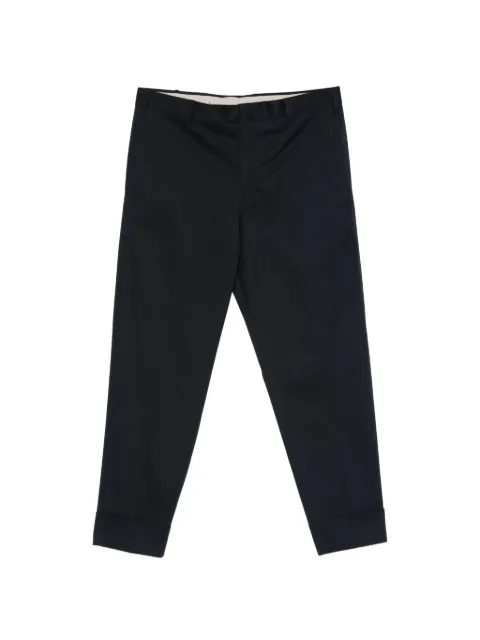 PT Torino pressed-crease turned-up trousers
