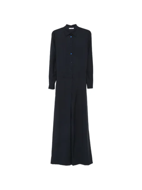 PT Torino long-sleeve button-up jumpsuit