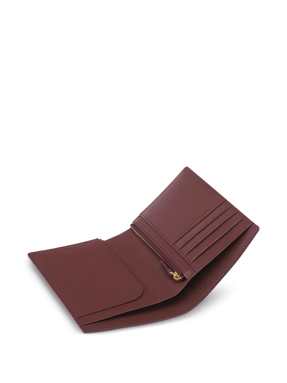 MCM Ottomar Visetos paspoorthoes met print Bruin