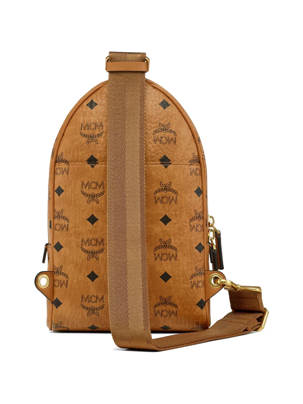 MCM Aren Visetos messengertas Beige