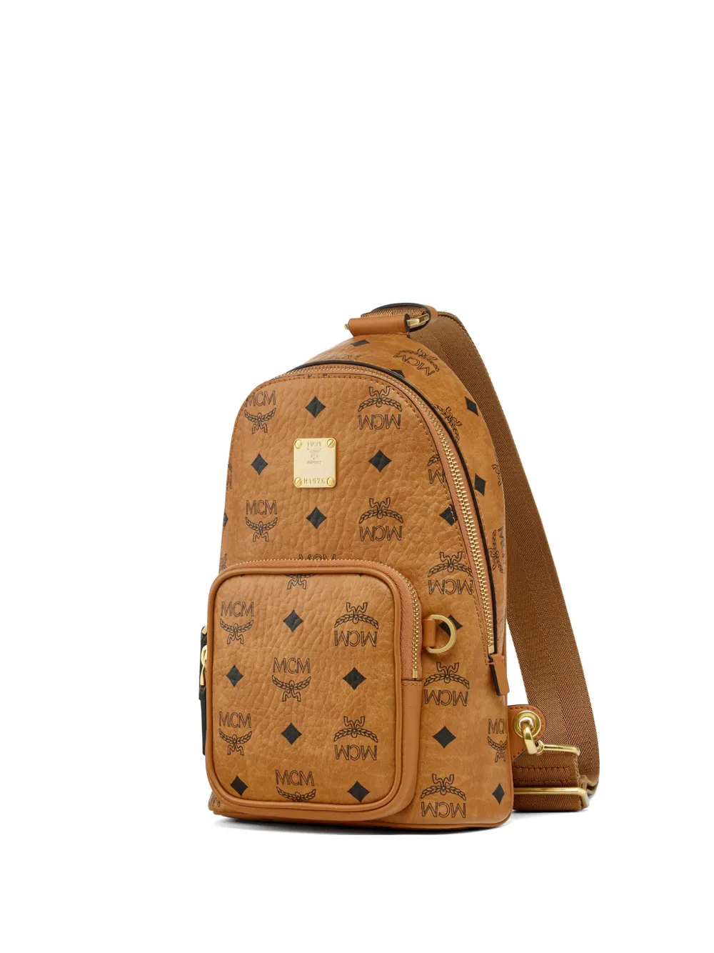 MCM Aren Visetos messengertas Beige