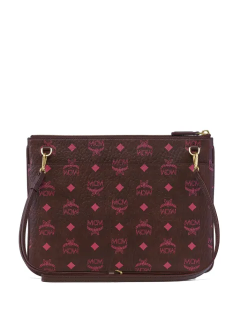 MCM Visetos monogram-print clutch bag