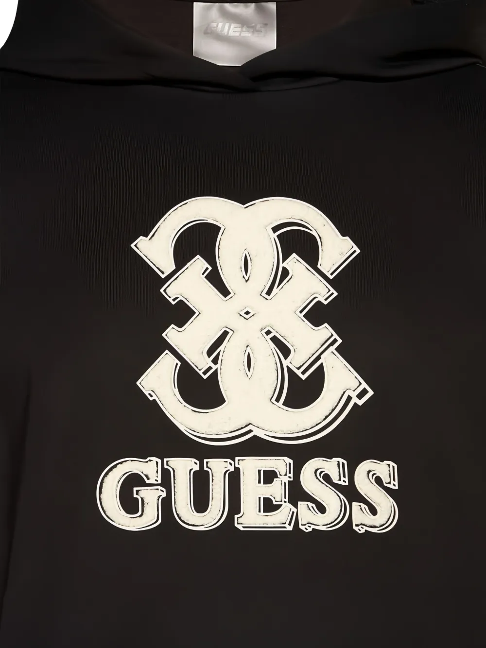 GUESS USA Hoodie met logo Zwart