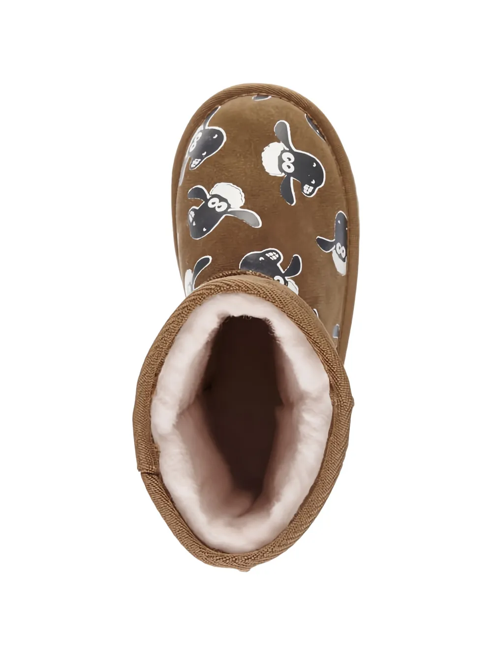 Emu Kids Shun The Sheep Print patterned boots Bruin