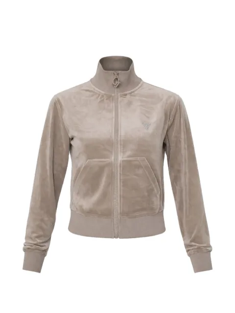 GUESS USA ジップアップ ベルベットジャケット