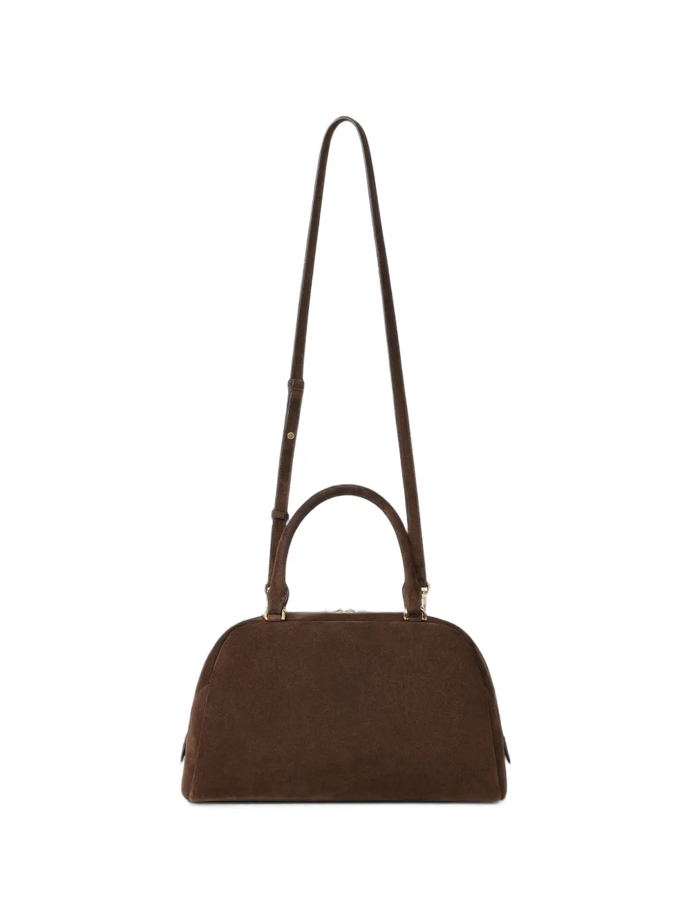 Givenchy Antigona East-West Bowling suède tas Bruin