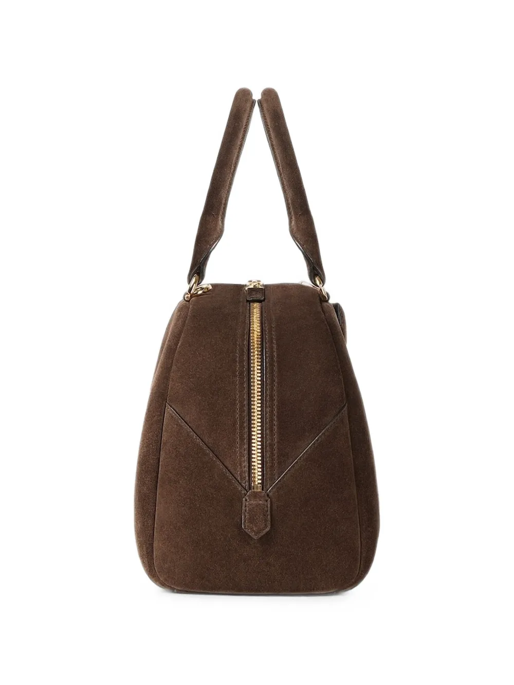 Givenchy Antigona East-West Bowling suède tas Bruin