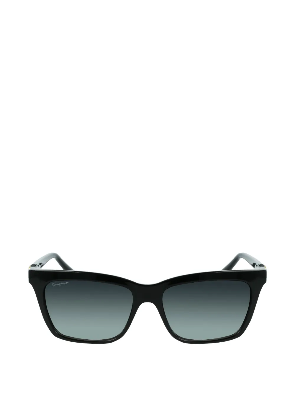 Ferragamo square-frame sunglasses - Nero