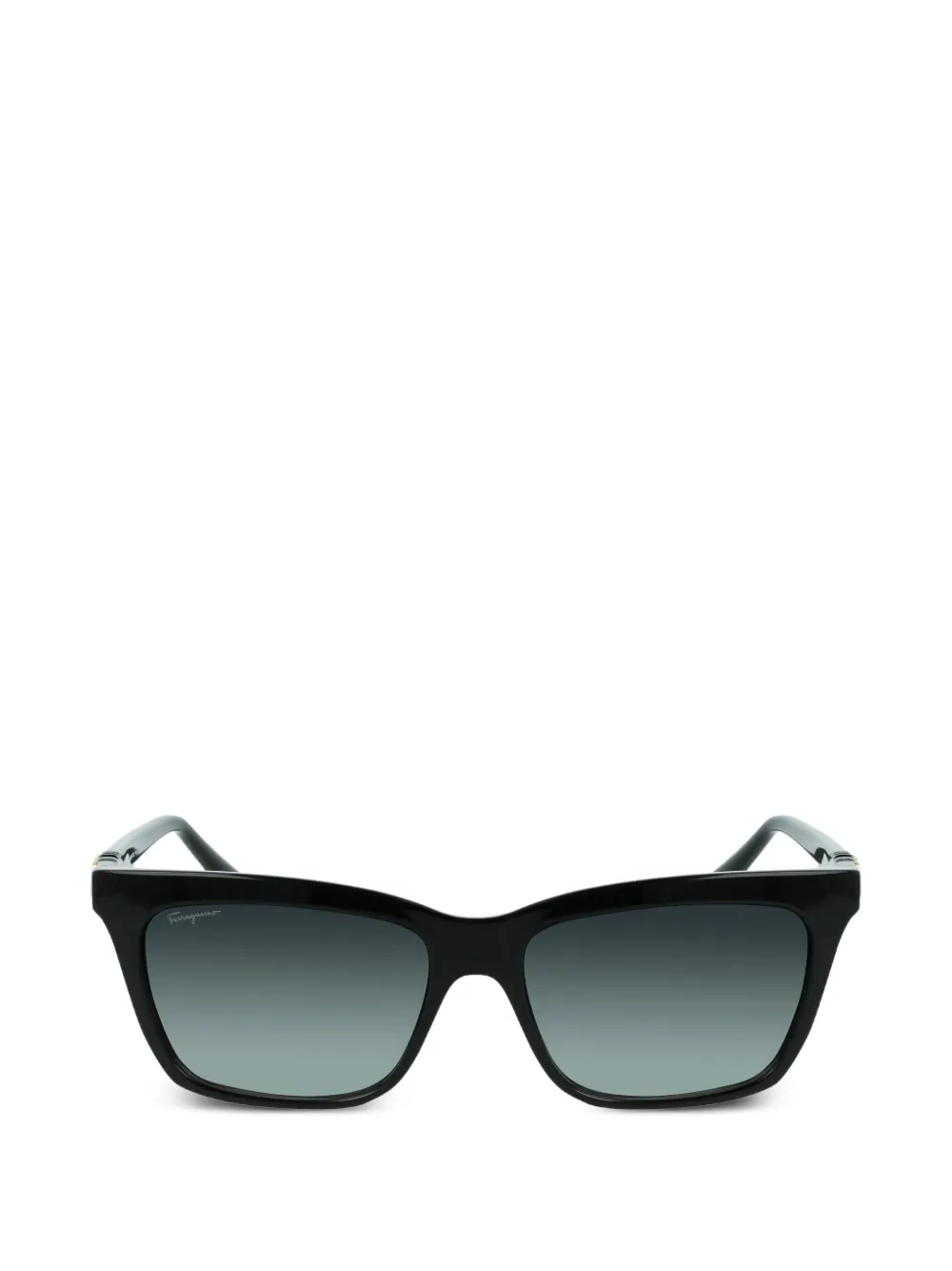Ferragamo square-frame sunglasses - Nero