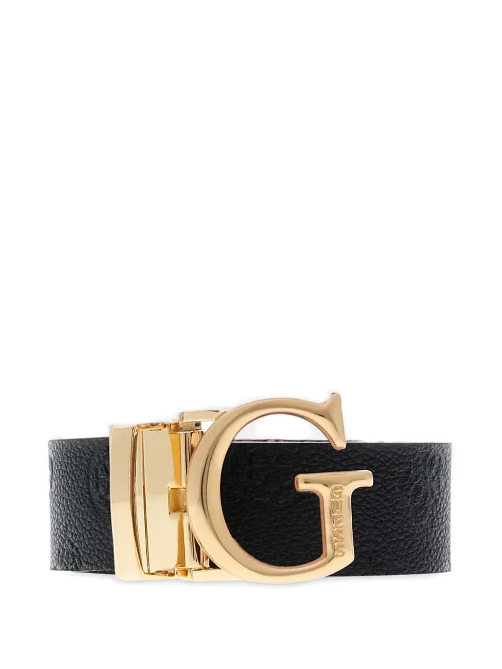 GUESS USA James 4G logo-buckle reversible belt - Toni neutri