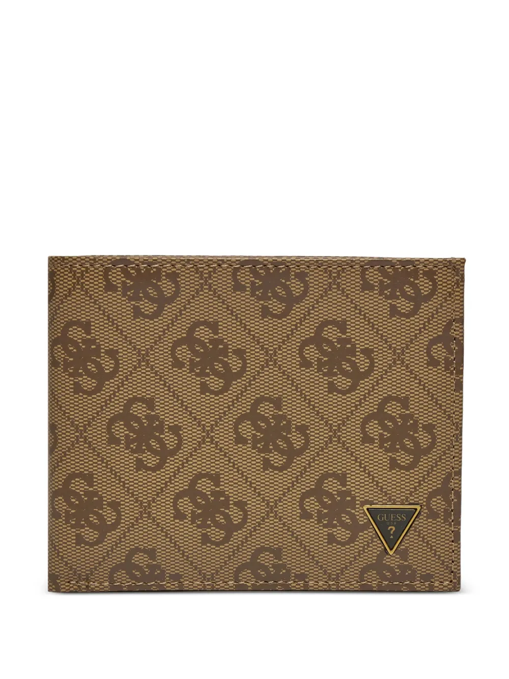 GUESS USA Milano monogram-pattern wallet - Toni neutri
