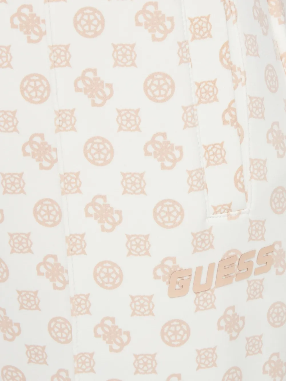 GUESS USA Trainingsbroek met logoprint Beige