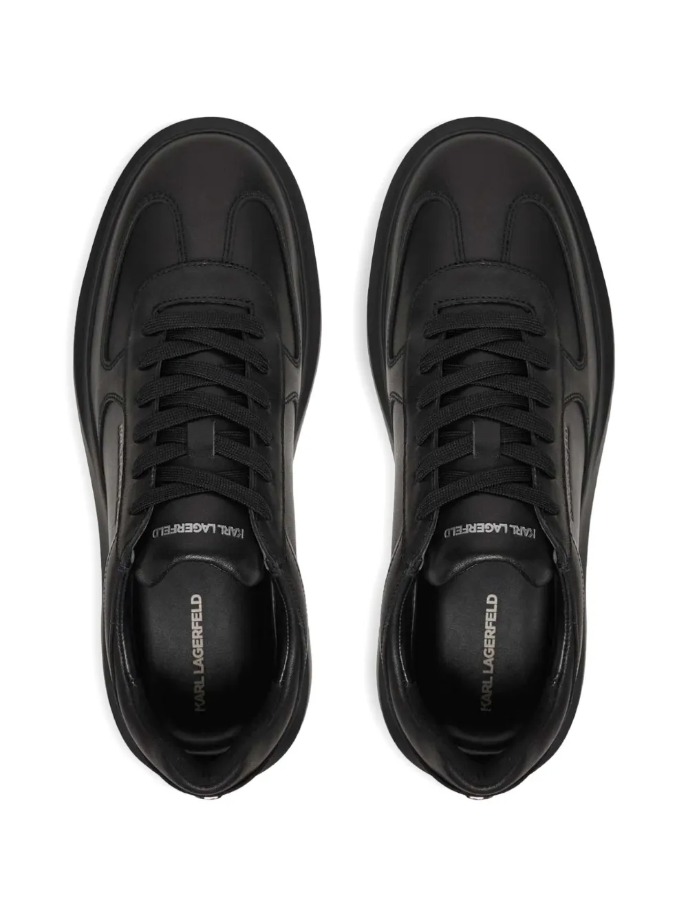 Karl Lagerfeld Sneakers met plateauzool Zwart