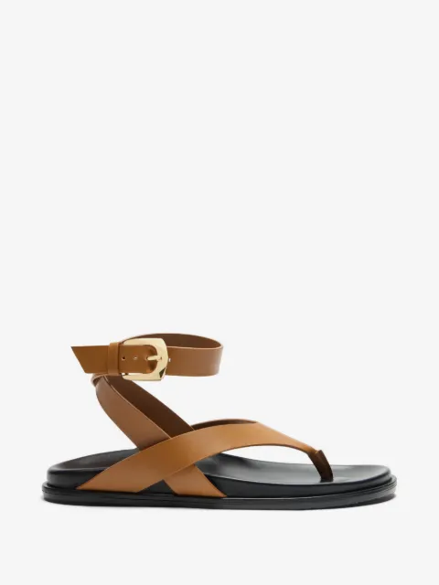 Stuart Weitzman Mary Kate cross-over-strap sandals