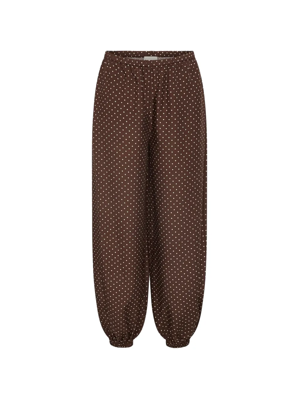 Posse Evie polka-dot trousers - Marrone