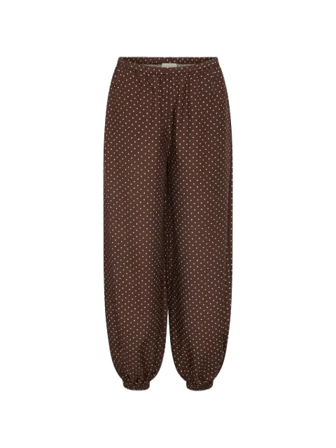 Posse Evie polka-dot trousers