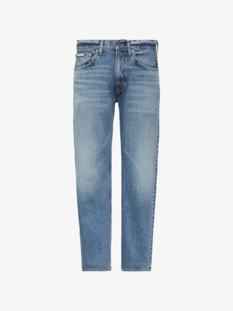 Calvin Klein faded-effect jeans