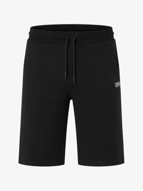 Karl Lagerfeld logo-print drawstring shorts