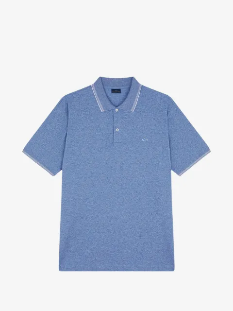 Paul & Shark playera tipo polo con aplique del logo