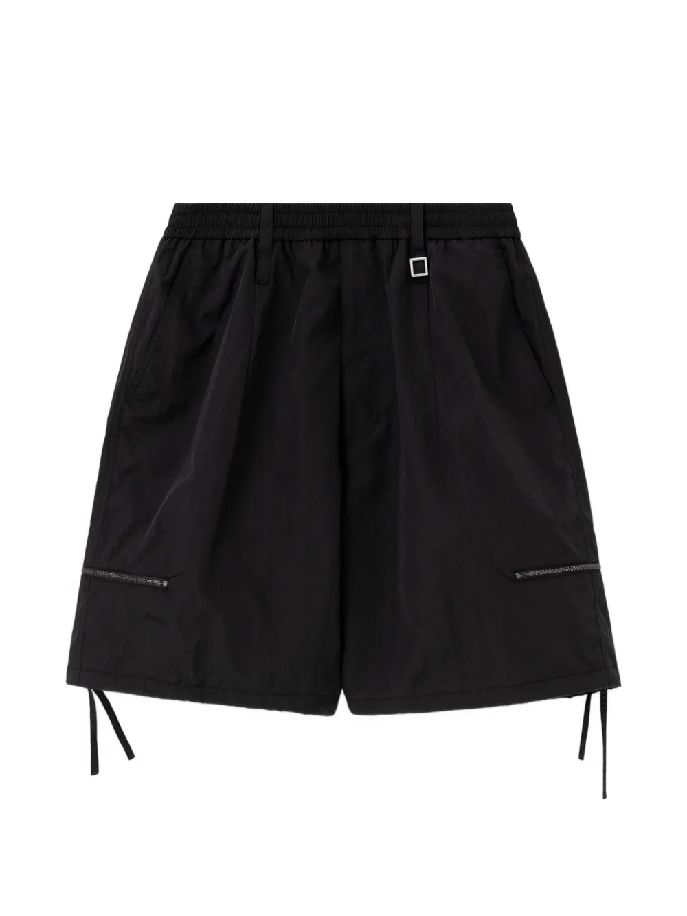 Wooyoungmi drawstring cargo shorts - Black
