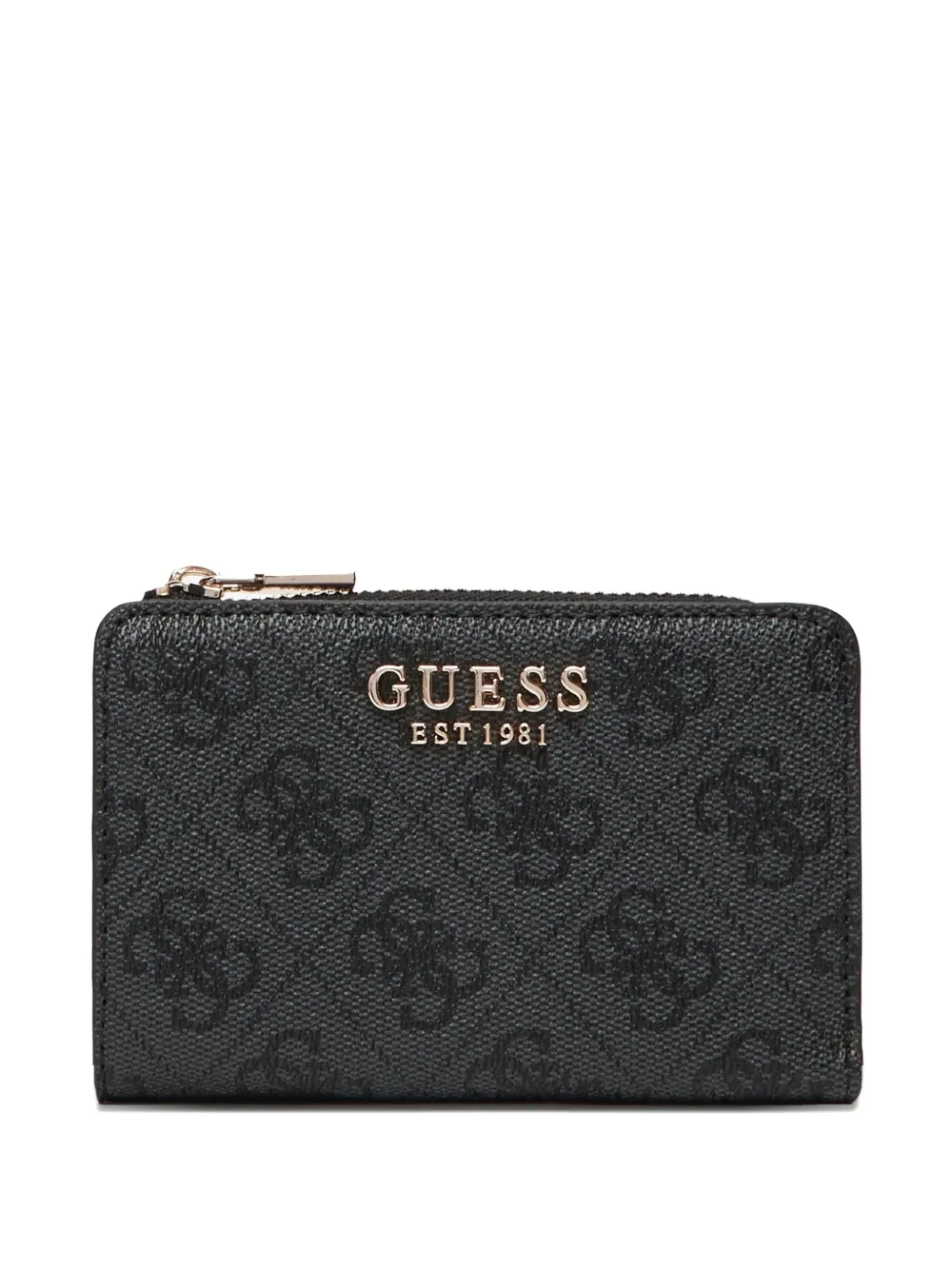 GUESS USA Laurel 4G-logo patterned wallet - Grigio