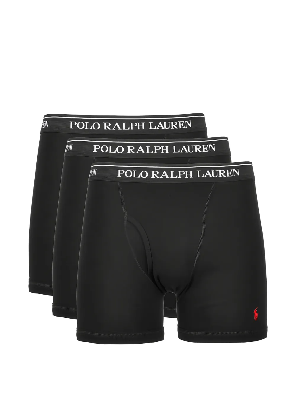 Polo Ralph Lauren logo-waistband boxers (set of three) - Schwarz