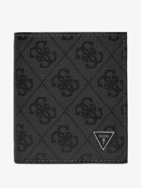 GUESS USA logo-pattern logo-plaque wallet