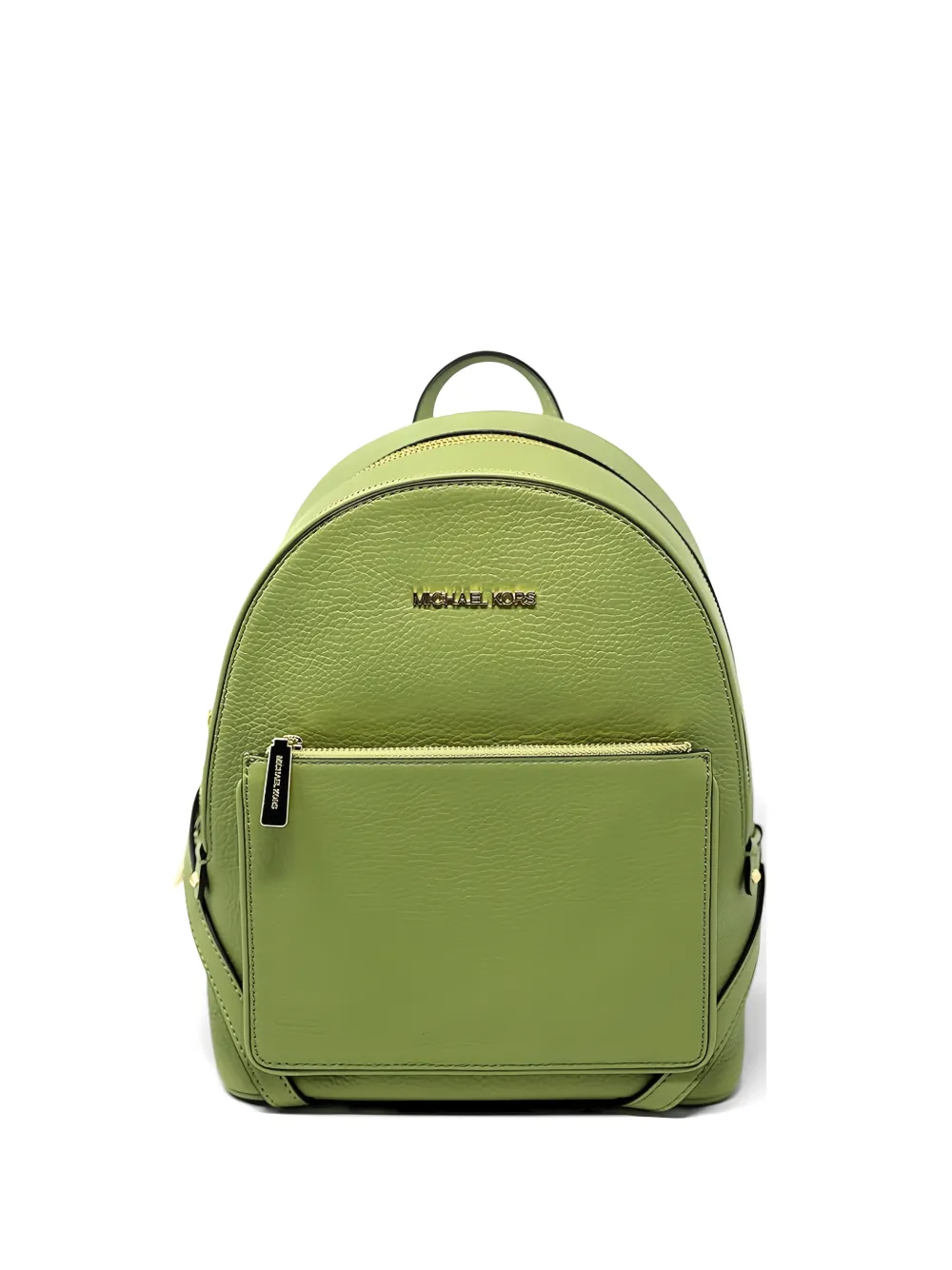Michael Kors Adina grained leather backpack - Verde