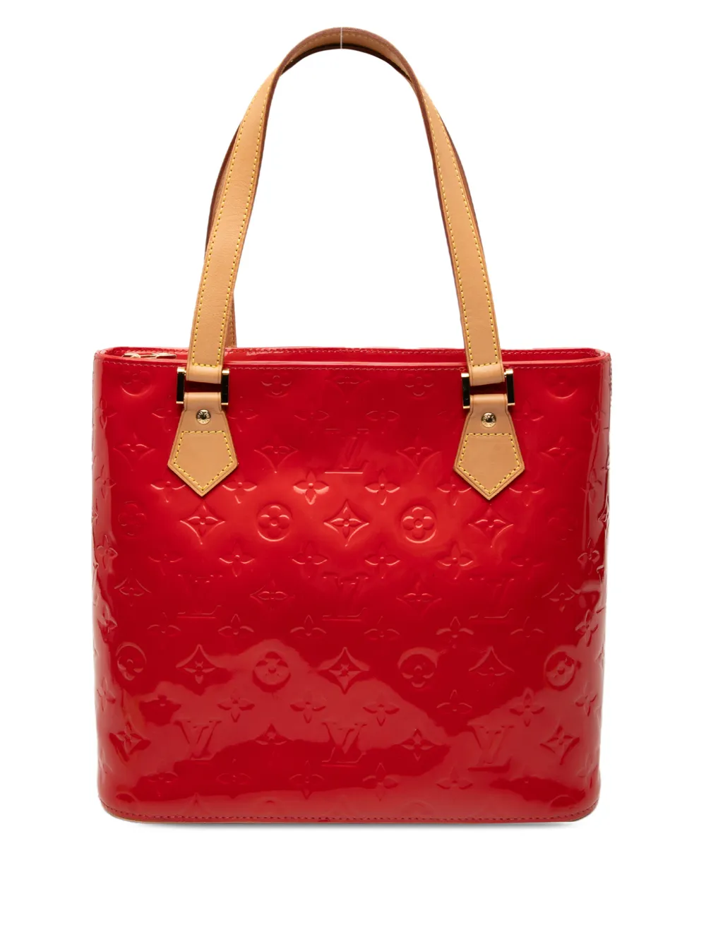Louis Vuitton Pre-Owned 2003 Monogram Vernis Houston tote bag - Rosso